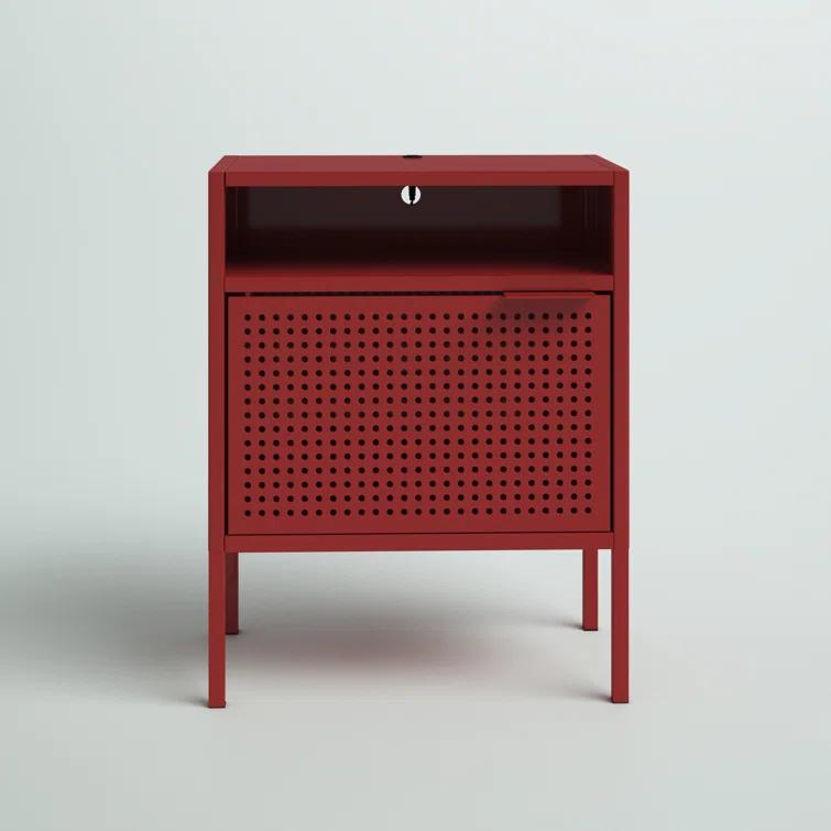 Zander 19'' W Metal Nightstand