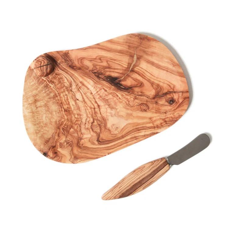 Berard France Olive Wood Butter Dish