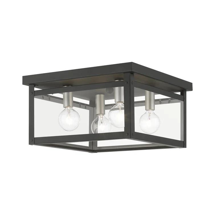 Teodro 4-Light 11" Flush Mount