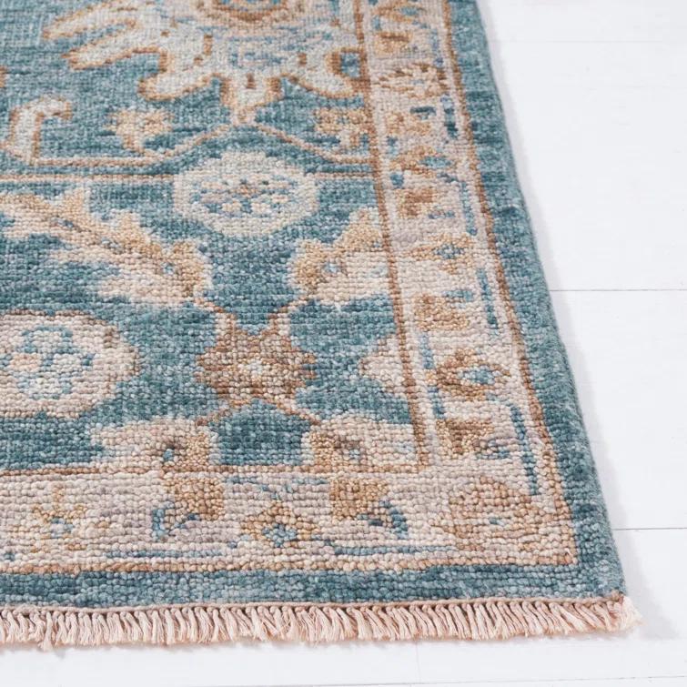 Safavieh Oriental Hand Knotted 80% Wool And 20% Cotton Oriental Rug