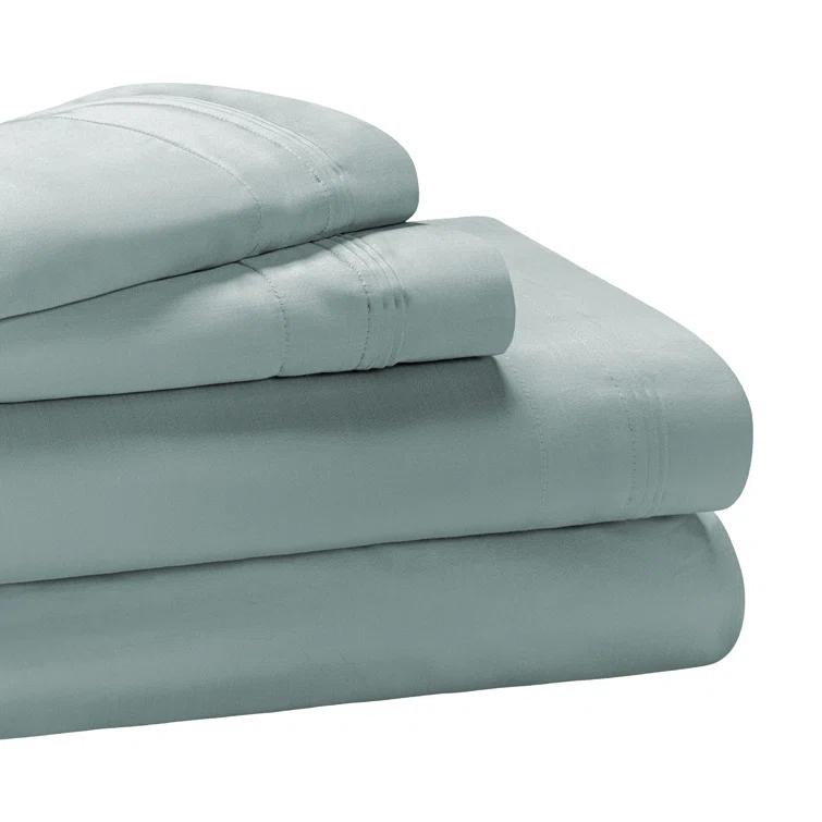 Luxury Egyptian-Quality Cotton 650 Thread Count Sateen Sheet Set