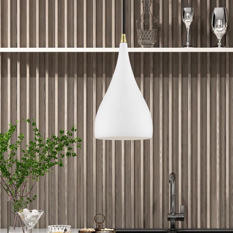 Schultz Single Light Metal Dimmable Pendant