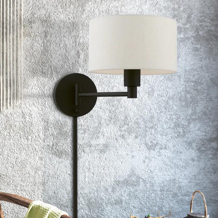 Willa Arlo™ Interiors Tyonna Steel Swing Arm Sconce