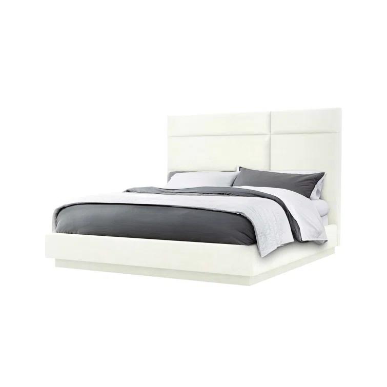 Quadrant Upholstered Platform Bed