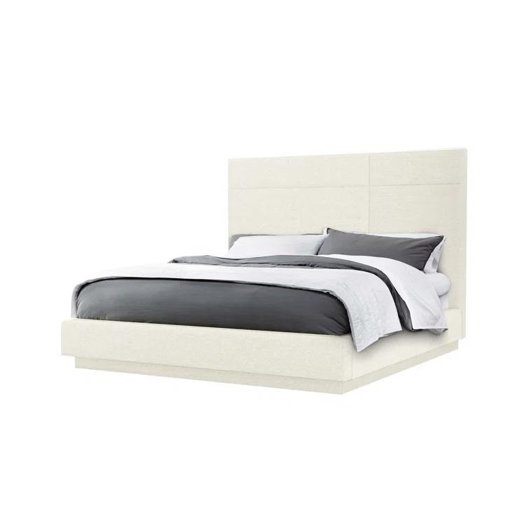 Quadrant Upholstered Platform Bed
