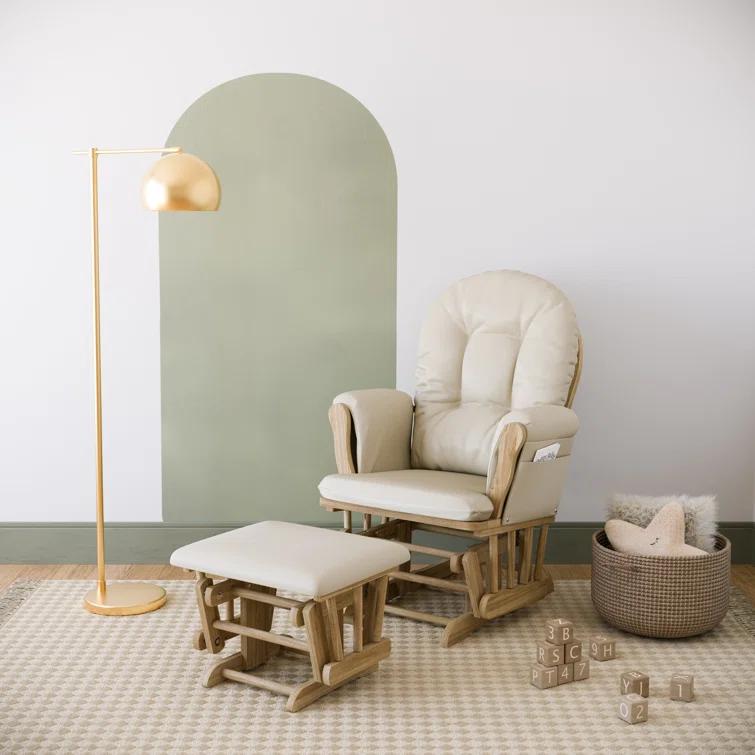Hoop Glider with Ottoman