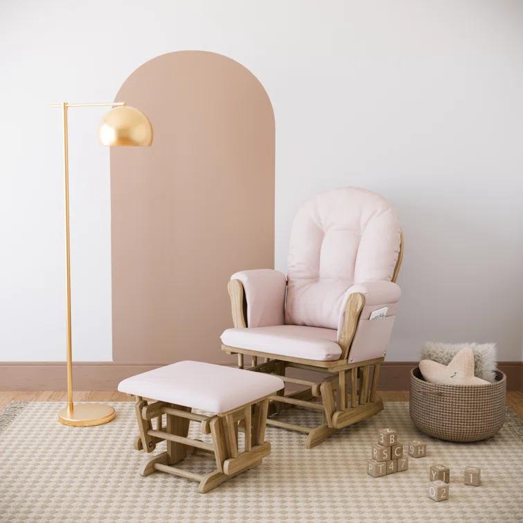 Hoop Glider with Ottoman