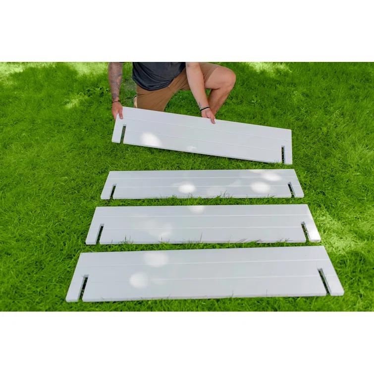 Vita Classic White Vinyl Raised Garden