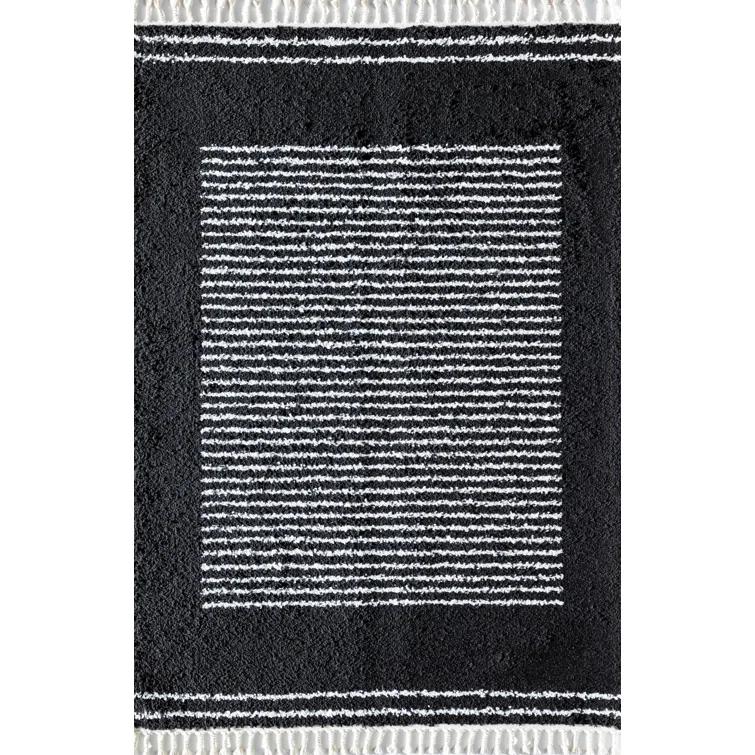 Colletti Bennett Modern Ebony Twilight Area Rug