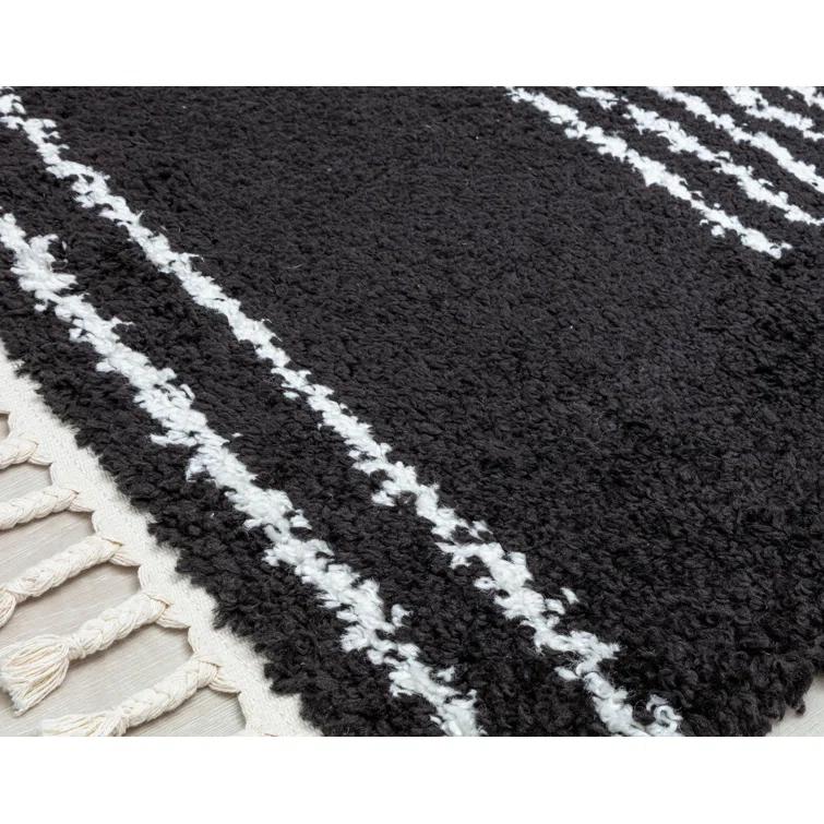 Colletti Bennett Modern Ebony Twilight Area Rug