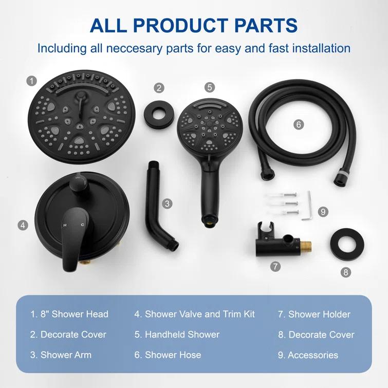 All-In-One Kit with Rough in-Valve