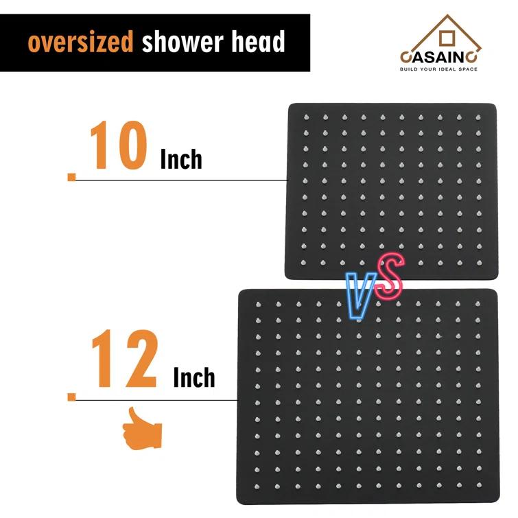 Shower Faucets & Systems All-In-One Kit with Rough in-Valve