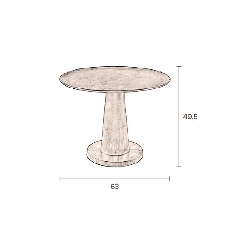 Dutchbone Brute Tray Top End Table
