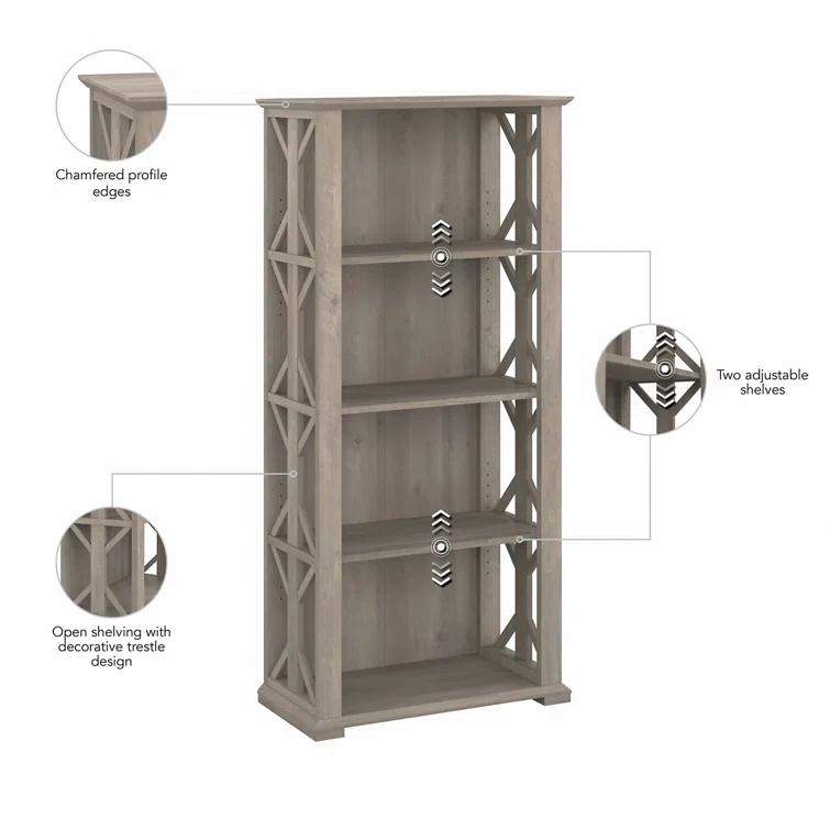 Egils 66'' H x 31'' W Standard Bookcase