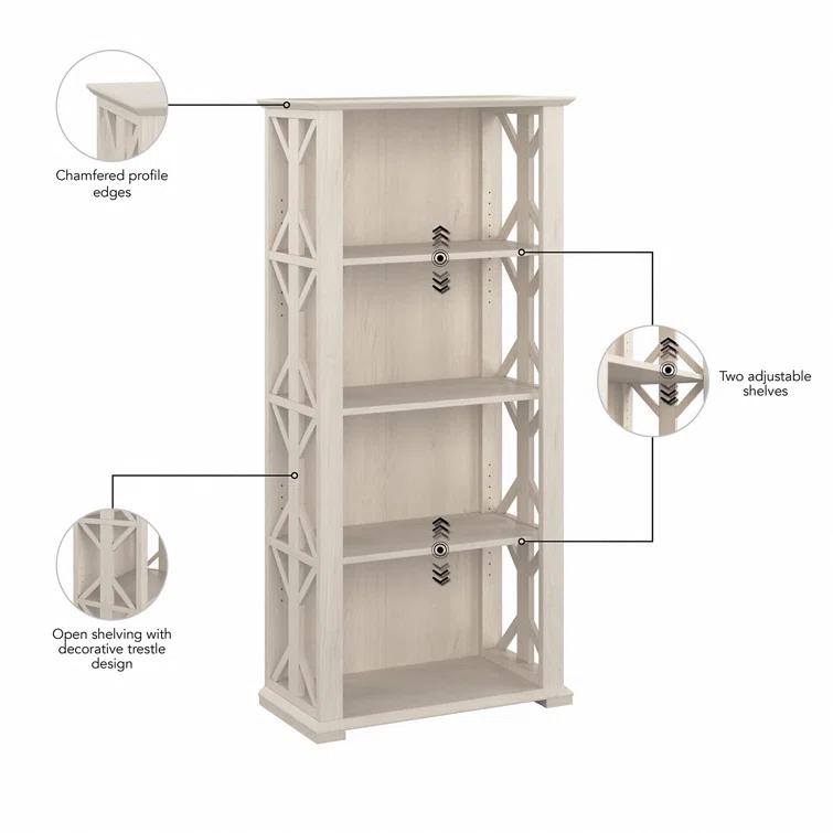 Egils 66'' H x 31'' W Standard Bookcase