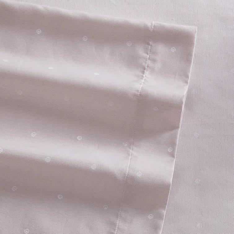 Vera Wang Printed T800 CVC Cotton Sateen Sheet Set