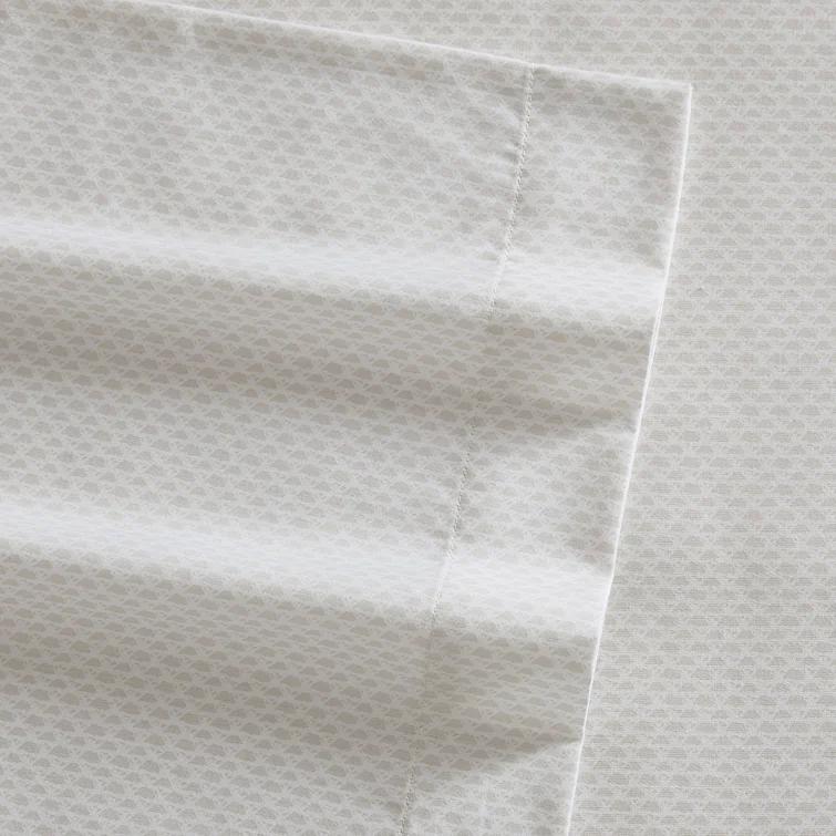 Vera Wang Vera Wang Printed T800 CVC Cotton Sateen Sheet Set