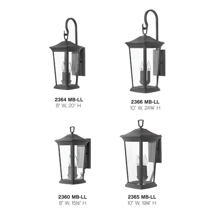 Hinkley Bromley 3-Light Outdoor Wall Lantern