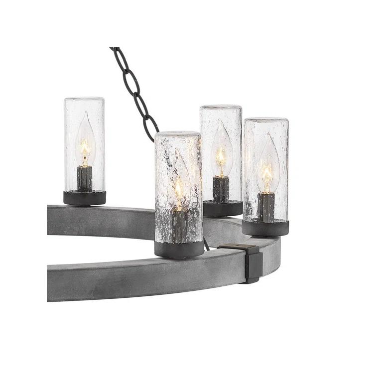 Sawyer 6 - Bulb 23.25" H Outdoor Chandelier