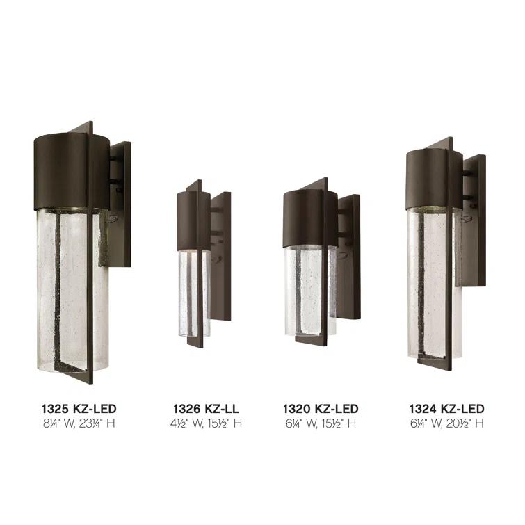 Shelter 1-Light Outdoor Sconce