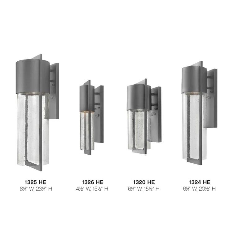 Shelter 1-Light Armed Sconce