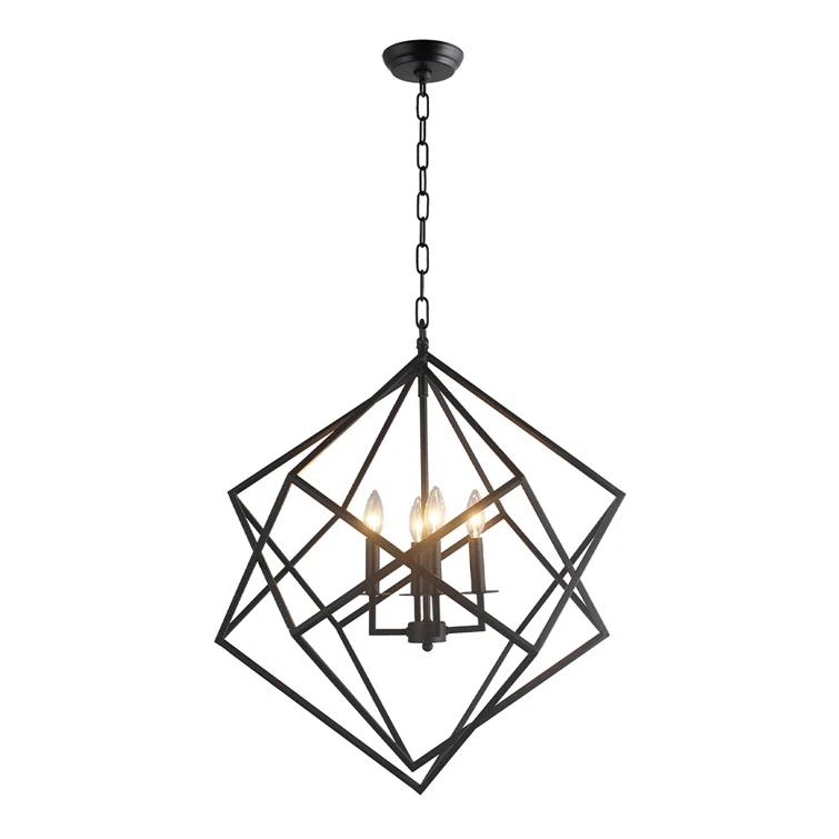 LITTLE TREE 4 - Light Dimmable Geometric Chandelier
