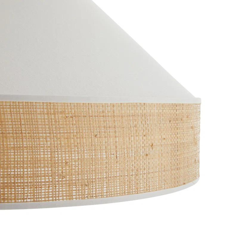 Malena Pendant Light by Arteriors - White / 20.5" Dia