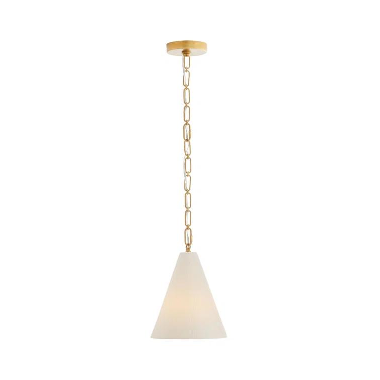 Oakland Pendant Light by Arteriors - Antique Brass / 9"Dia