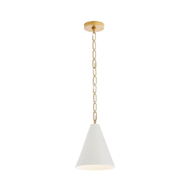 Oakland Pendant Light by Arteriors - Antique Brass / 9"Dia