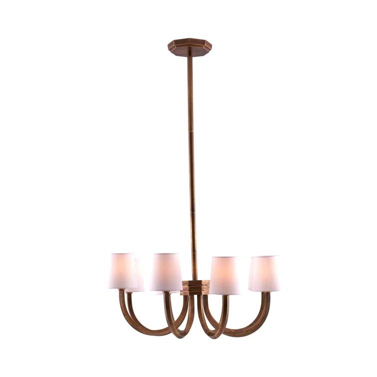 Gaetano Chandelier by Arteriors - Vintage Brass / 26.5" Dia
