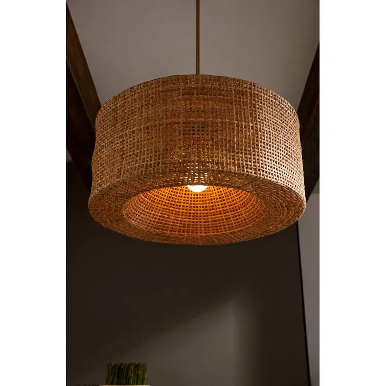 Nev Pendant Light by Arteriors - Natural / 32" Dia