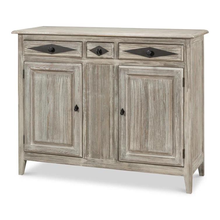 Sarreid Ltd Bungalow 54'' Solid Wood Sideboard