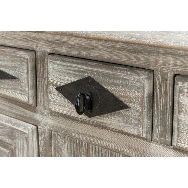 Sarreid Ltd Bungalow 54'' Solid Wood Sideboard