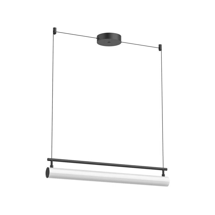 Gramercy 1 - Light Black LED Kitchen Island Pendant