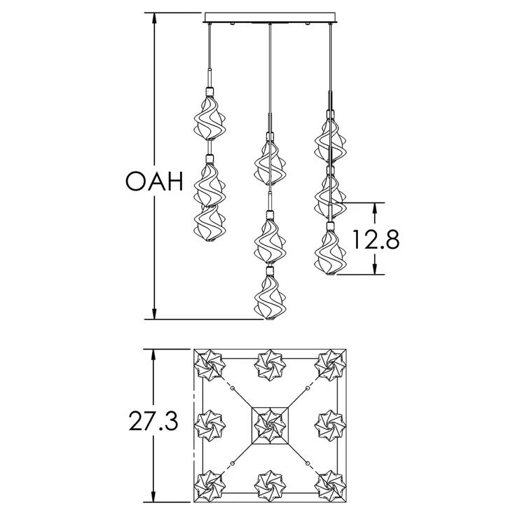 Blossom - Light LED Cluster Pendant