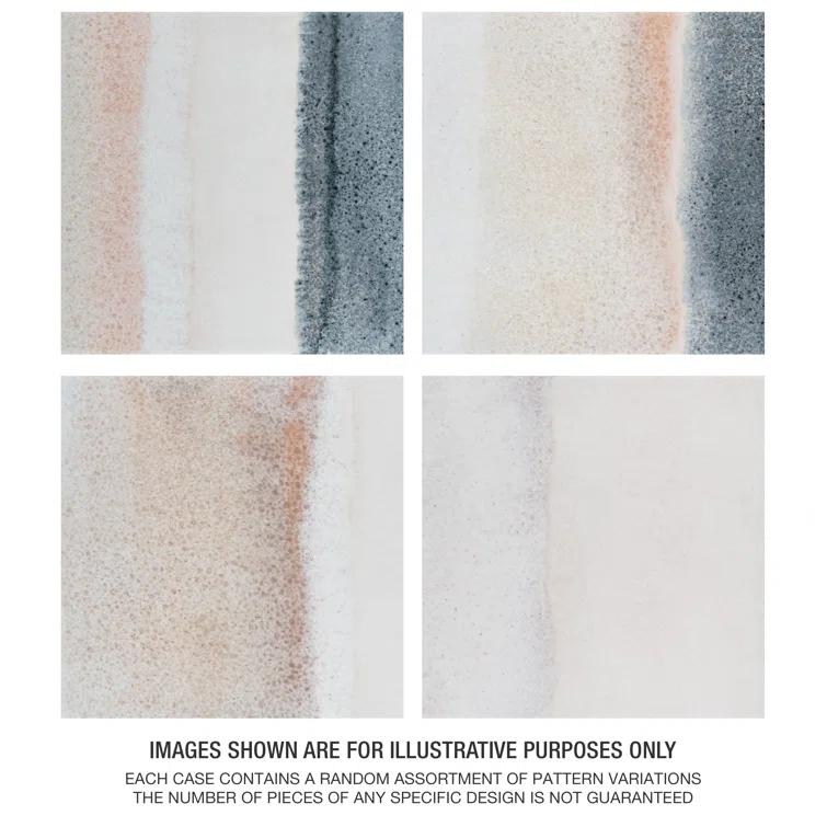 Matter Canvas 6" x 6" Porcelain Stone Look Floor and Wall Tile