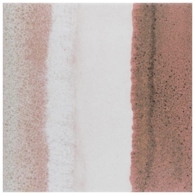 Matter Canvas 6" x 6" Porcelain Stone Look Floor and Wall Tile