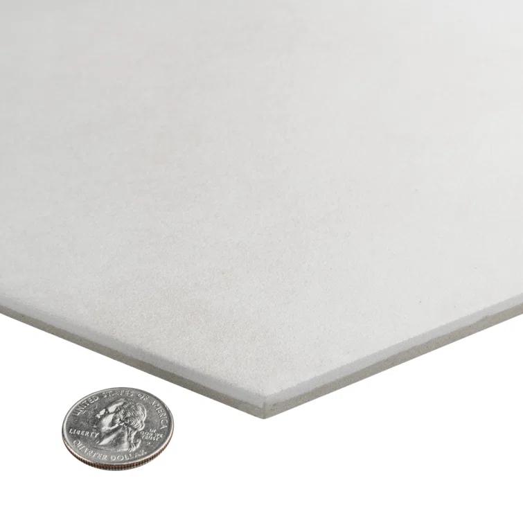 Matter Hex 7.88" x 9" Porcelain Stone Look Floor and Wall Tile