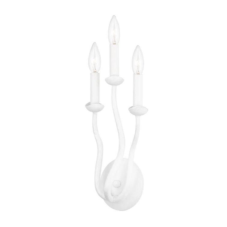 Bostick Sconce - White / 3 Light