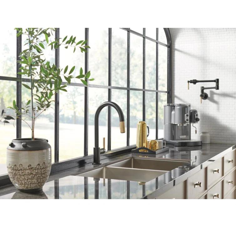 63043LF-PC Delta Kitchen Faucets and Accessories, Chrome
