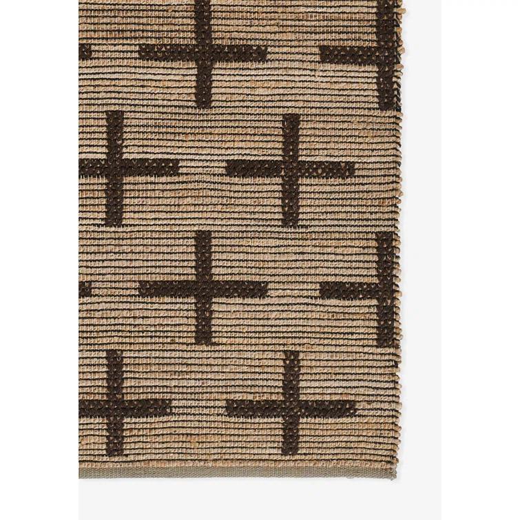 Lemieux et Cie Lilas Handwoven Jute Rug by Momeni - Natural / 3'6" x 5'6"