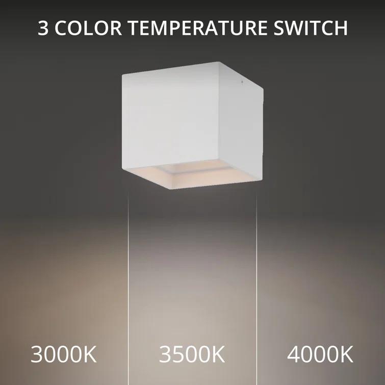 Downtown Glass LED Flush Mount