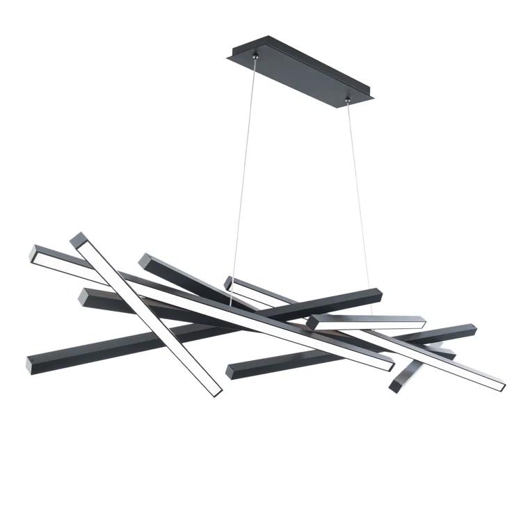 Parallax LED Dimmable Linear Pendant 3000K