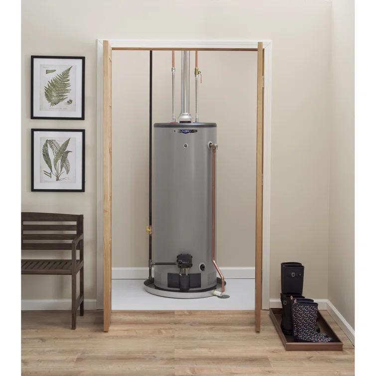 GE RealMAX Premium 50-Gallon Tall Natural Gas Atmospheric Water Heater