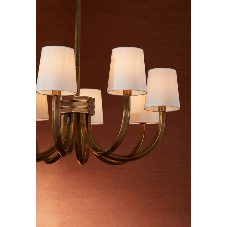 Gaetano Chandelier by Arteriors - Vintage Brass / 26.5" Dia