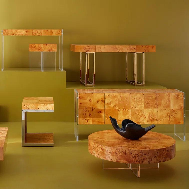 Jonathan Adler Bond Executive Desk - Burled Mappa