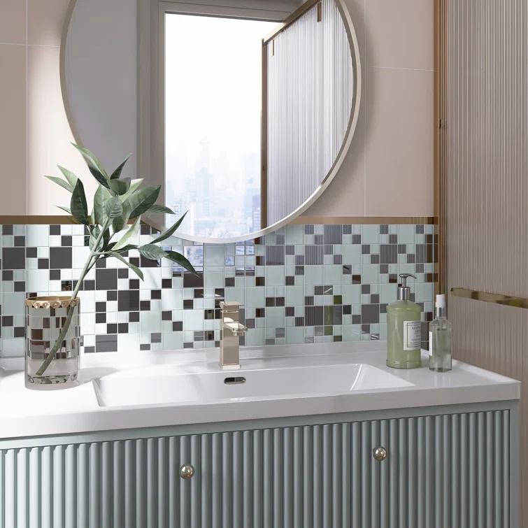 Breeze Square Versailles Mosaic Wall Tile