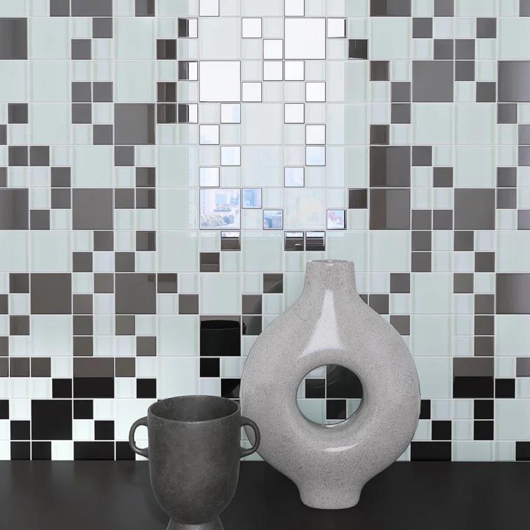 Breeze Square Versailles Mosaic Wall Tile