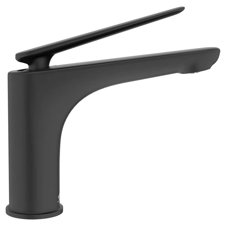Single-Hole Single-handle Bathroom Faucet with Drain Assembly