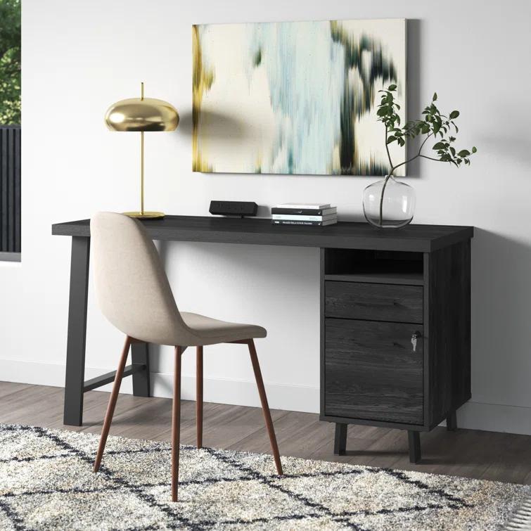 Pearcy Computer Desk with Power Outlet